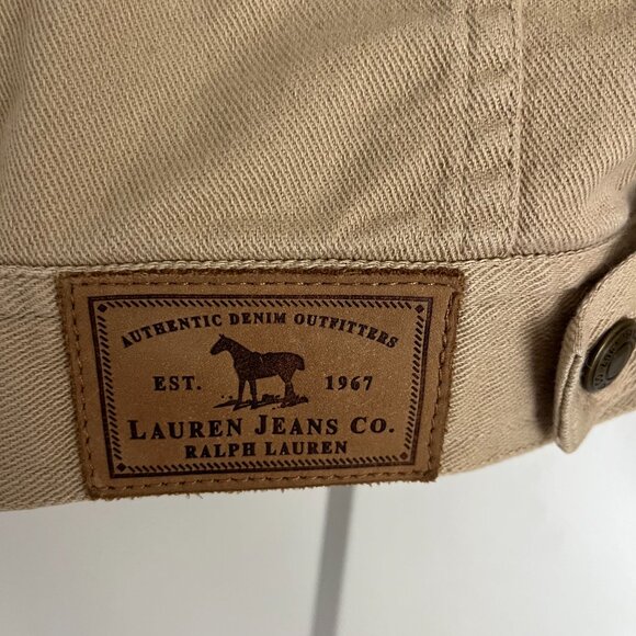 Ralph Lauren Jeans Co. Tan Denim Jacket | Size M - Picture 5 of 7